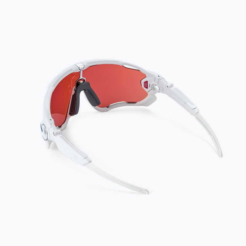 Occhiali da sole Oakley Jawbreaker bianco lucido/prizm snow sapphire 2