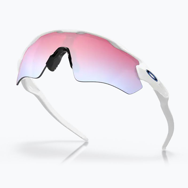 Occhiali da sole Oakley Radar EV Path bianco lucido/prizmaneve 4
