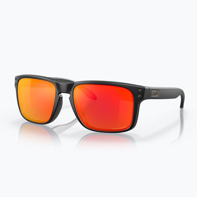 Occhiali da sole Oakley Holbrook nero opaco/prizm rubino 6