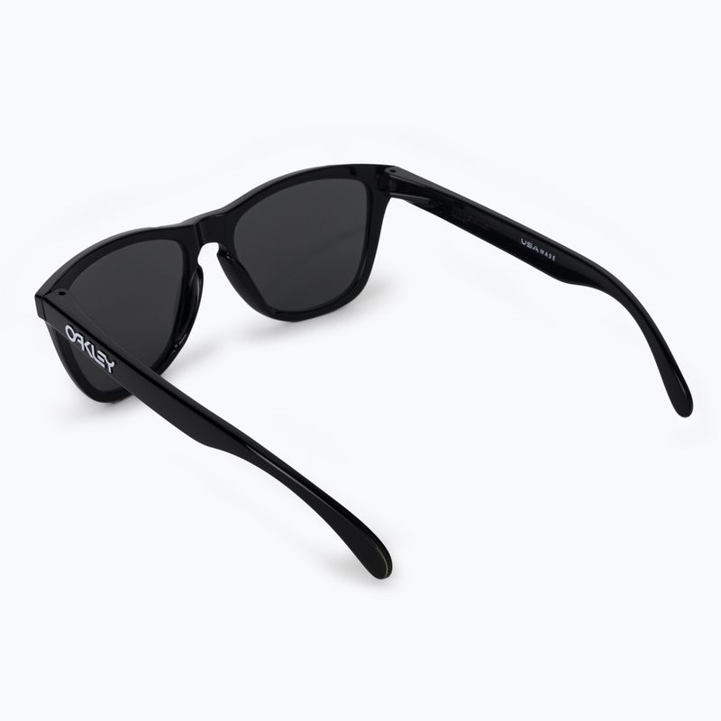 Occhiali da sole Oakley Frogskins nero lucido/primachiave 2