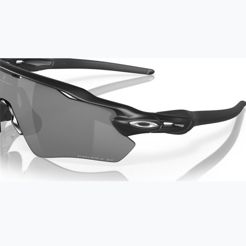 Occhiali da sole polarizzati Oakley Radar EV Path nero opaco/prizm black 6