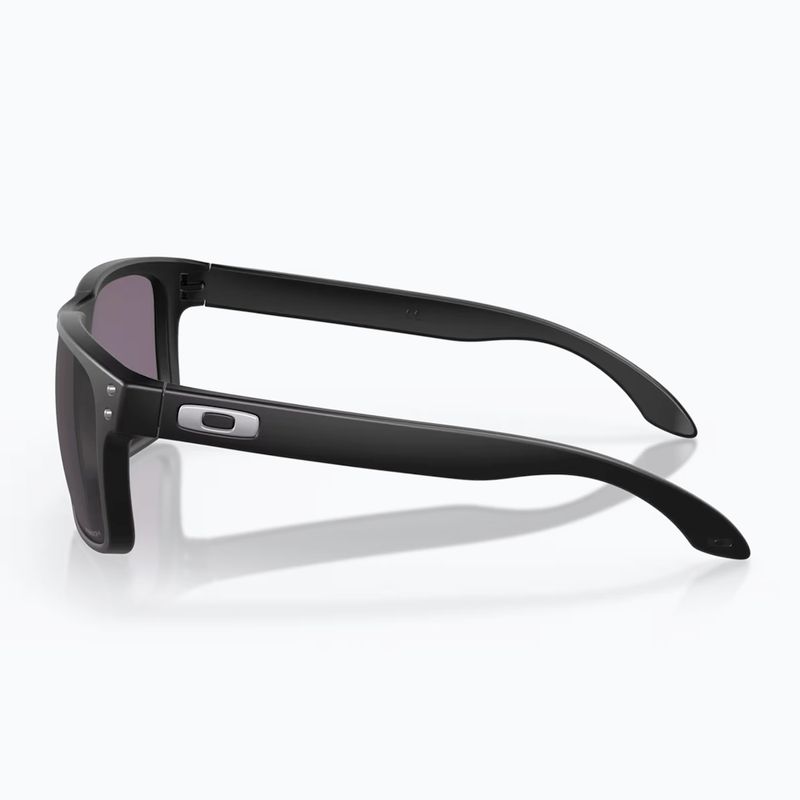 Occhiali da sole Oakley Holbrook nero opaco/grigio prismatico 3