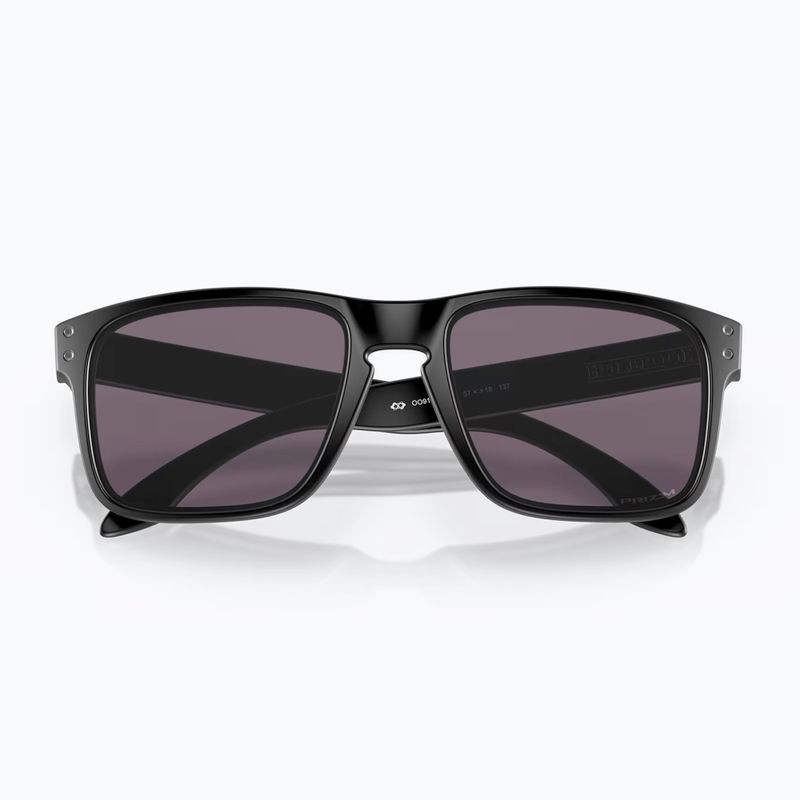Occhiali da sole Oakley Holbrook nero opaco/grigio prismatico 5