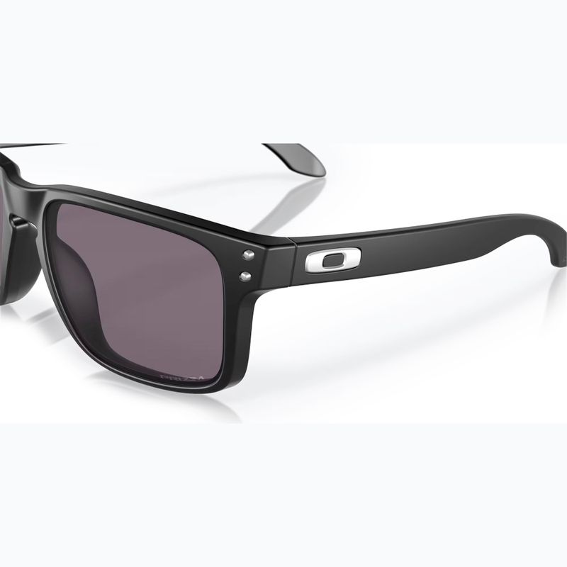Occhiali da sole Oakley Holbrook nero opaco/grigio prismatico 6