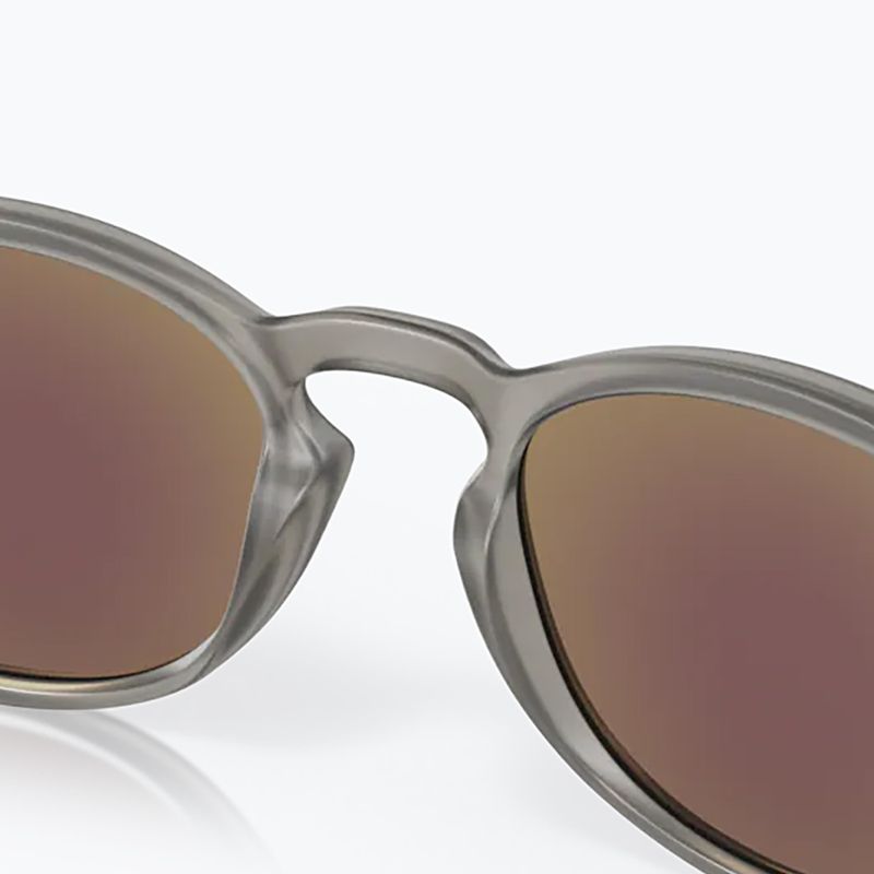 Occhiali da sole polarizzati Oakley Latch matte grey ink/prizm sapphire 12