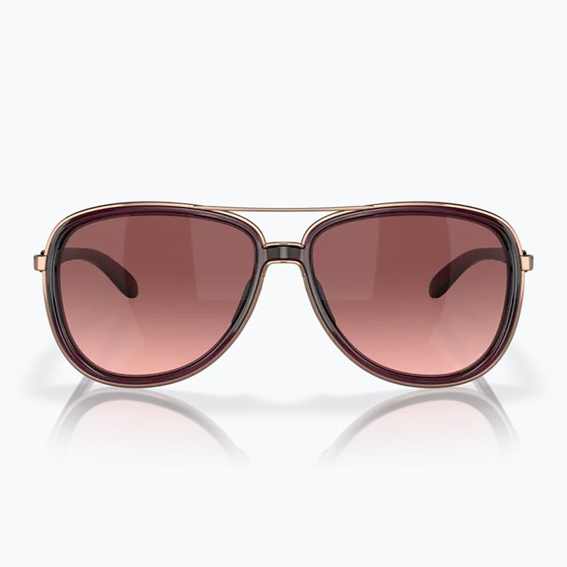 Occhiali da sole Oakley Split Time in cristallo lampone/nero sfumato da donna 7