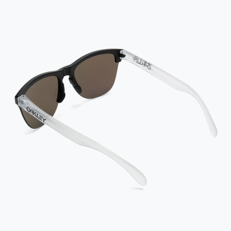 Occhiali da sole Oakley Frogskins Lite nero opaco/zaffiro Prizm 2