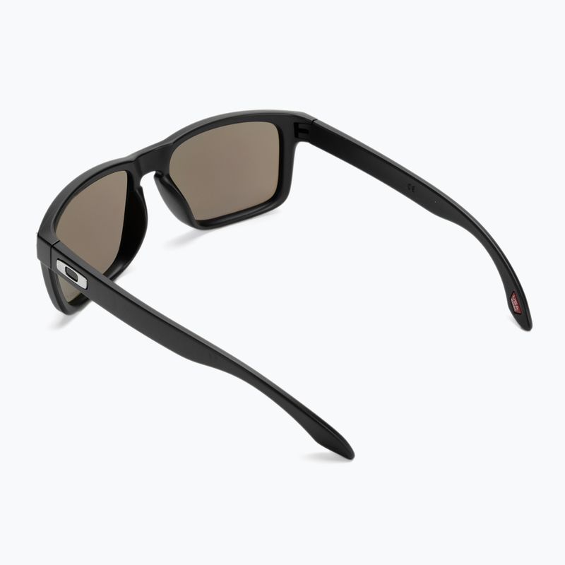 Occhiali da sole Oakley Holbrook nero opaco/zaffiro polarizzato 2