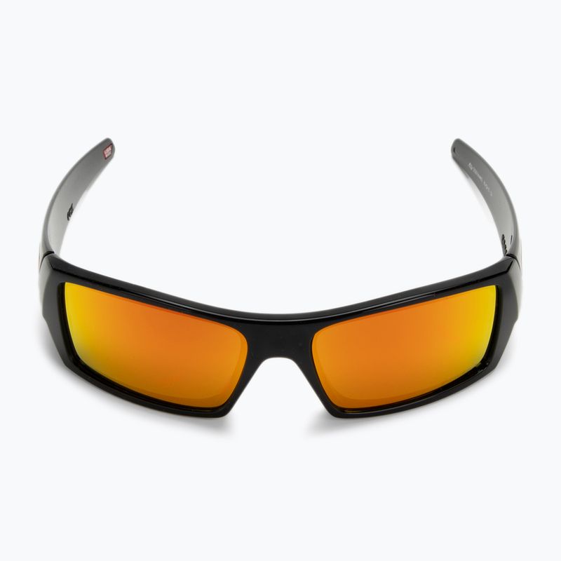 Occhiali da sole Oakley Gascan nero lucido/rubino Prizm 3