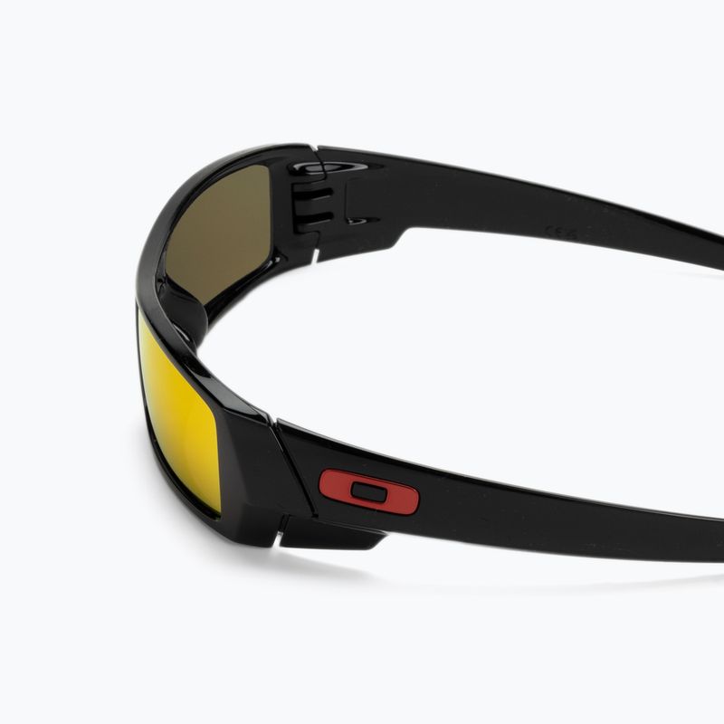 Occhiali da sole Oakley Gascan nero lucido/rubino Prizm 4