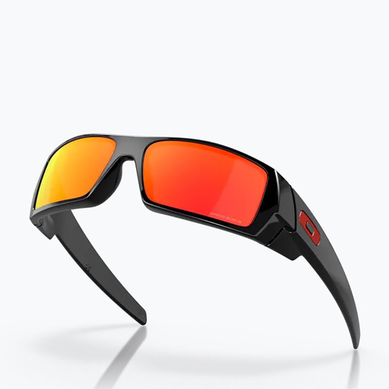 Occhiali da sole Oakley Gascan nero lucido/rubino Prizm 9