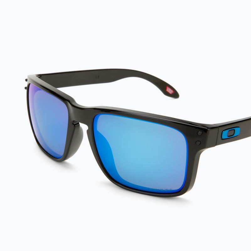 Occhiali da sole Oakley Holbrook nero lucido/prisma zaffiro 5