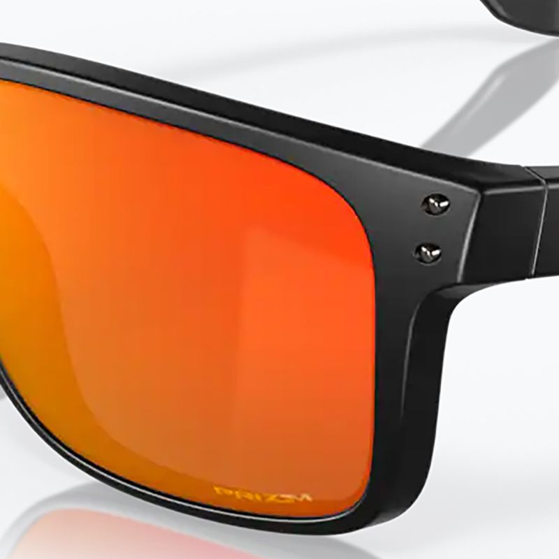 Occhiali da sole Oakley Holbrook XL nero opaco/prizm rubino 11