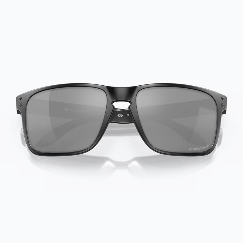 Occhiali da sole polarizzati Oakley Holbrook XL nero opaco/primo nero 5