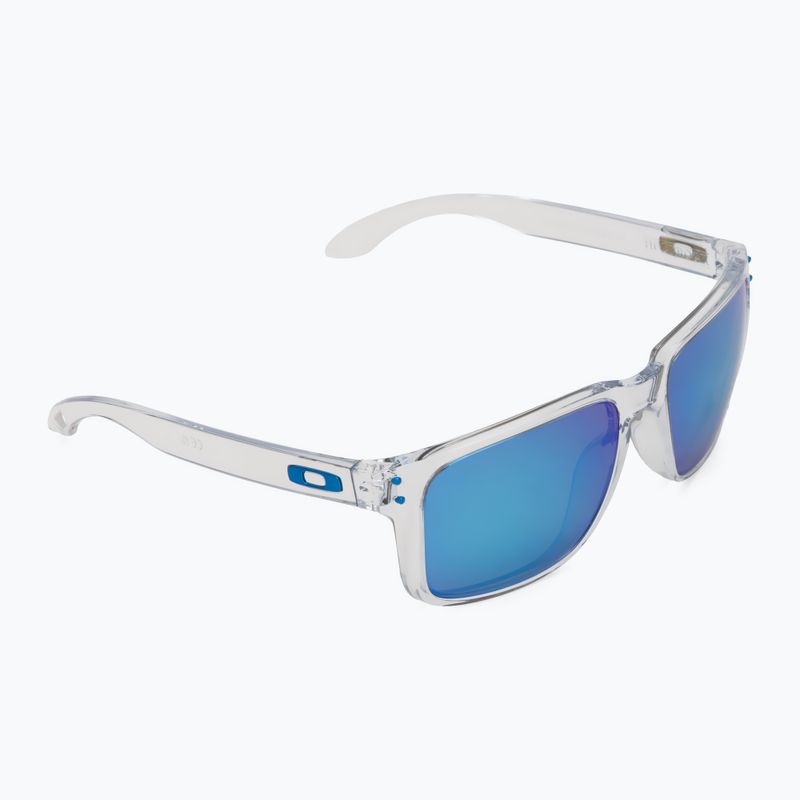 Occhiali da sole Oakley Holbrook XL lucidati trasparenti/prizm sapphr irid polar