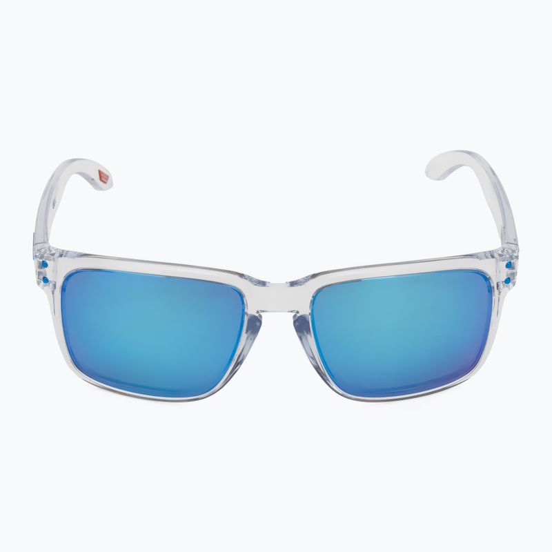 Occhiali da sole Oakley Holbrook XL lucidati trasparenti/prizm sapphr irid polar 3