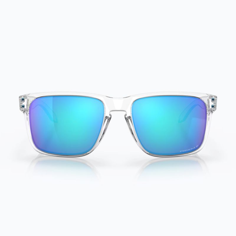 Occhiali da sole Oakley Holbrook XL lucidati trasparenti/prizm sapphr irid polar 2
