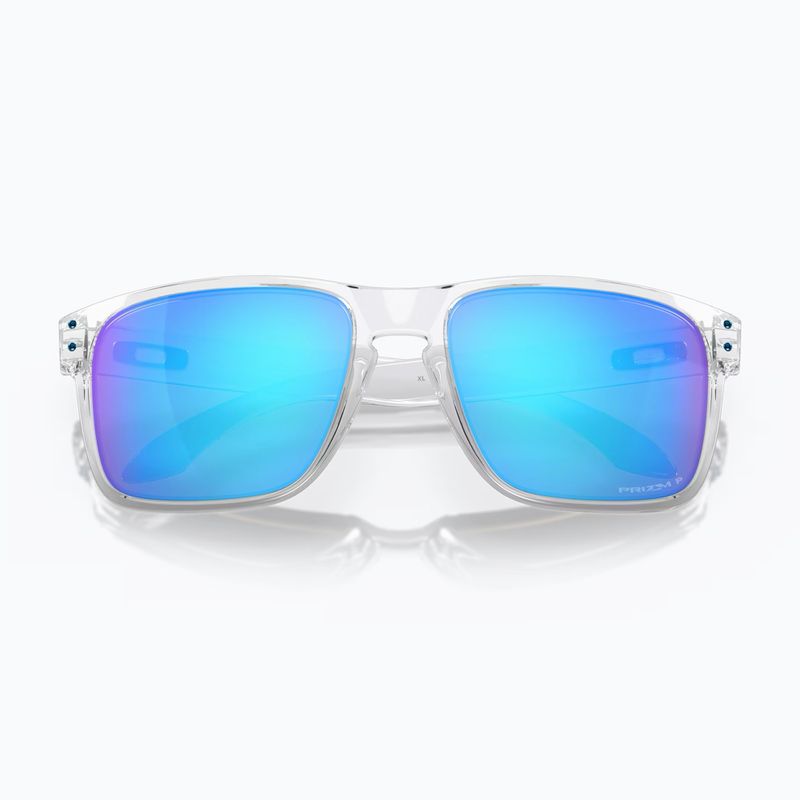 Occhiali da sole Oakley Holbrook XL lucidati trasparenti/prizm sapphr irid polar 5