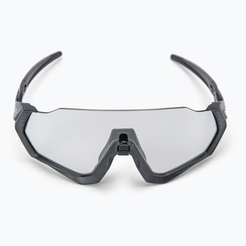 Occhiali da sole Oakley Flight Jacket acciaio/chiaro/nero fotocromatico 5