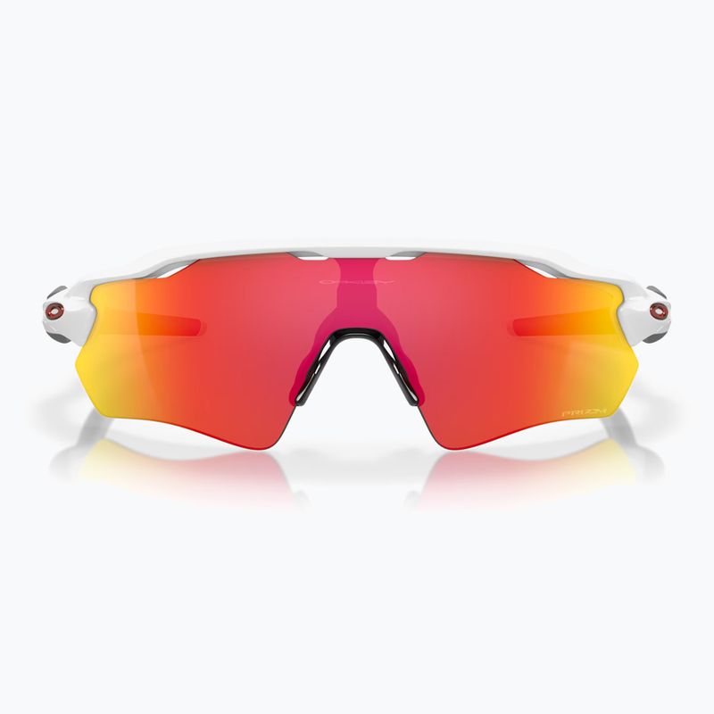 Occhiali da sole Oakley Radar EV Path bianco lucido/rubino Prizm 2