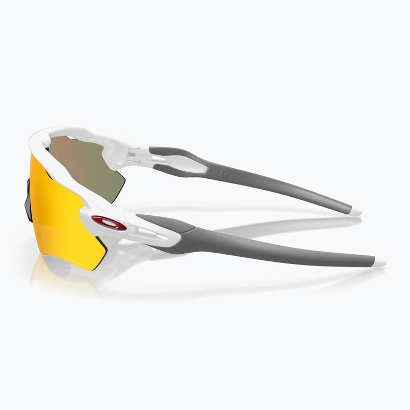 Occhiali da sole Oakley Radar EV Path bianco lucido/rubino Prizm 3