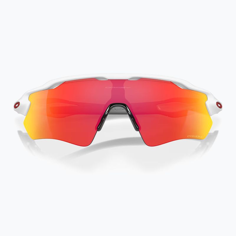 Occhiali da sole Oakley Radar EV Path bianco lucido/rubino Prizm 5