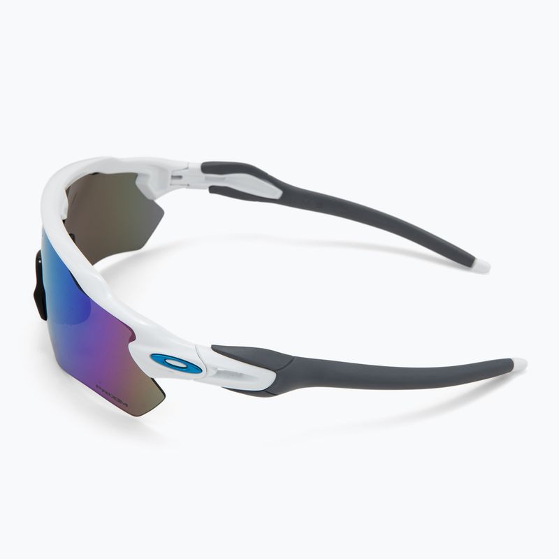 Occhiali da sole Oakley Radar EV Path bianco lucido/prisma zaffiro 4