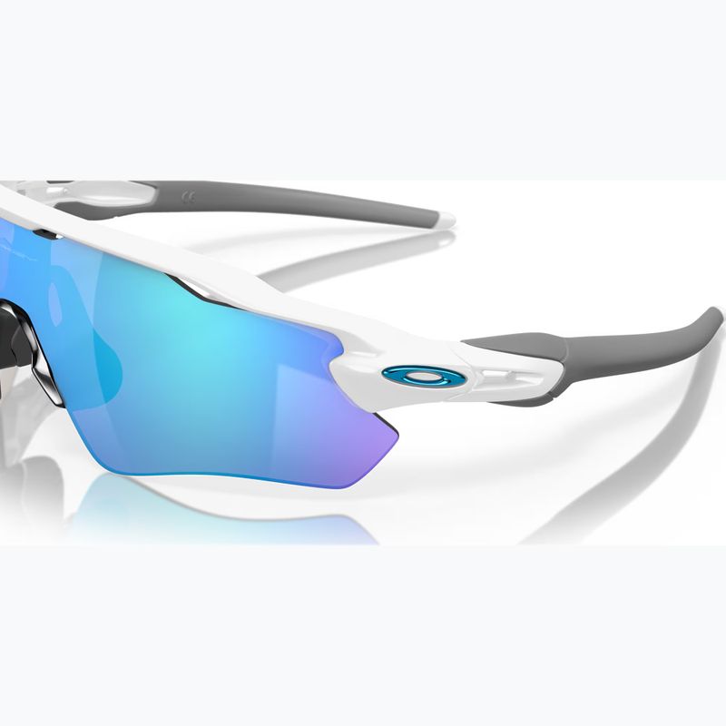 Occhiali da sole Oakley Radar EV Path bianco lucido/prisma zaffiro 6