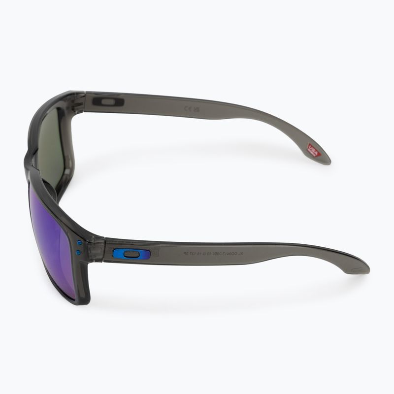Occhiali da sole Oakley Holbrook XL grigio fumo/zaffiro polarizzato 4