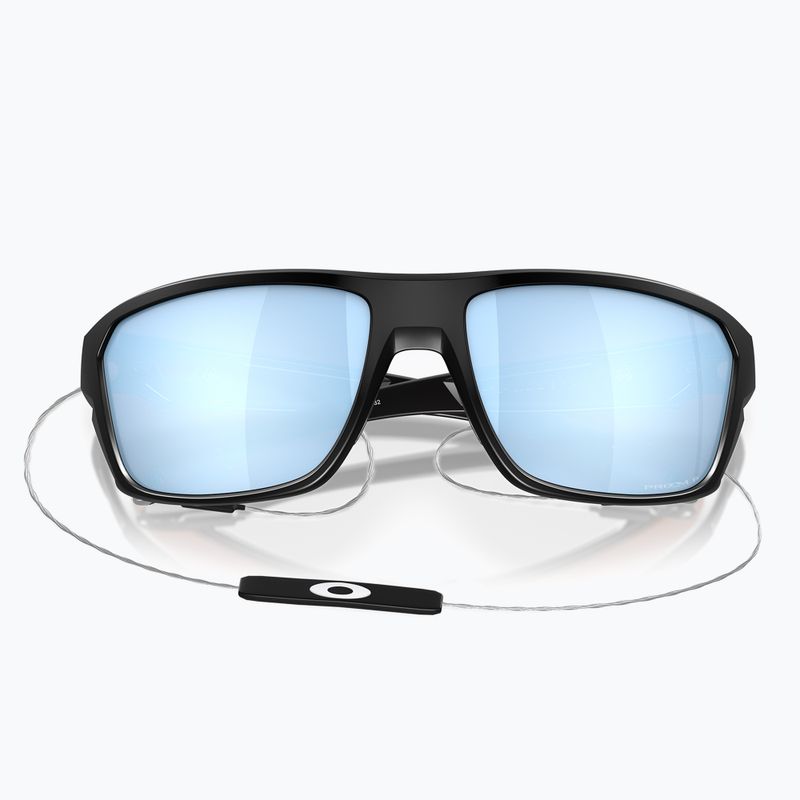 Occhiali da sole Oakley Split Shot nero opaco/prizm deep water polarizzati 2