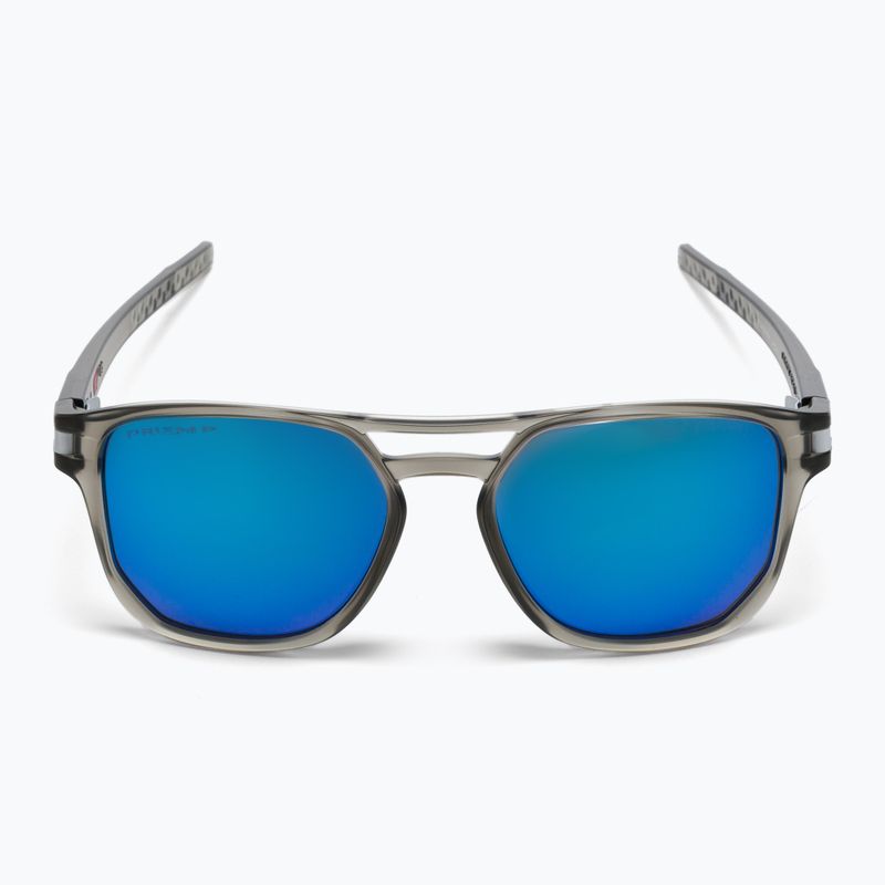 Occhiali da sole polarizzati Oakley Latch Beta inchiostro grigio opaco/ zaffiro Prizm 3