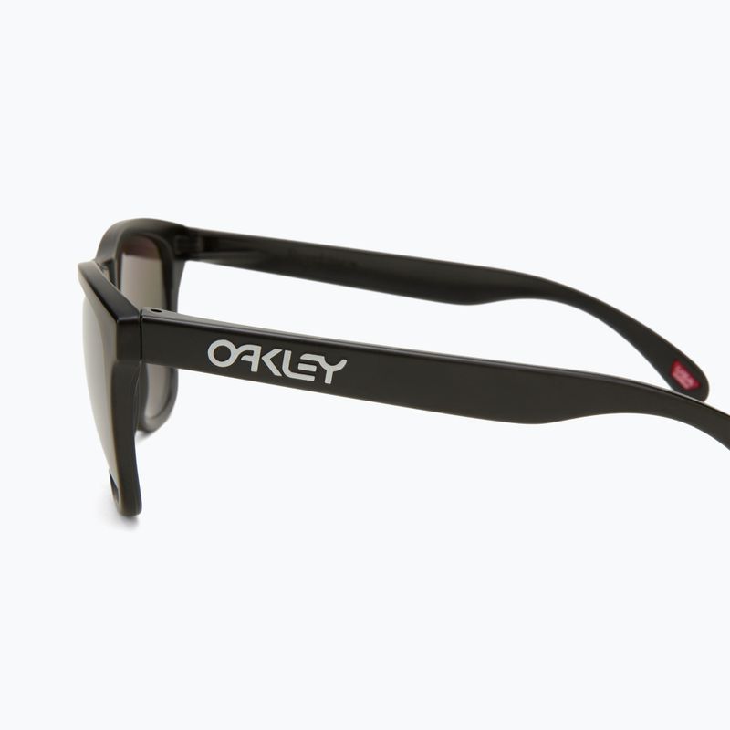 Occhiali da sole polarizzati Oakley Frogskins nero opaco/primo nero 4