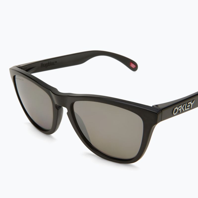 Occhiali da sole polarizzati Oakley Frogskins nero opaco/primo nero 5