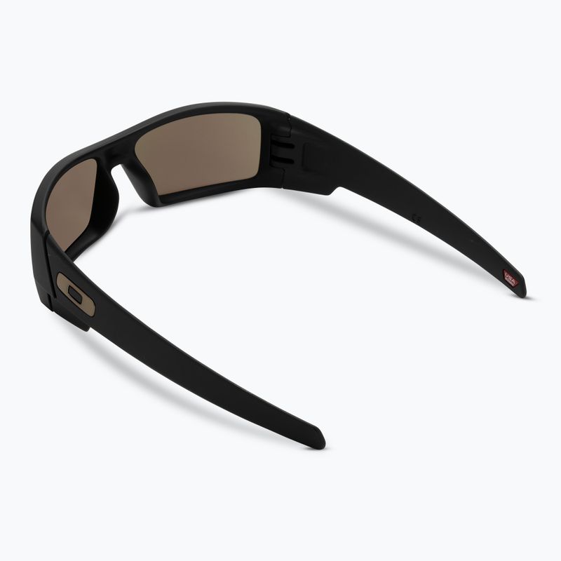 Occhiali da sole Oakley Gascan nero opaco/zaffiro polarizzato 2