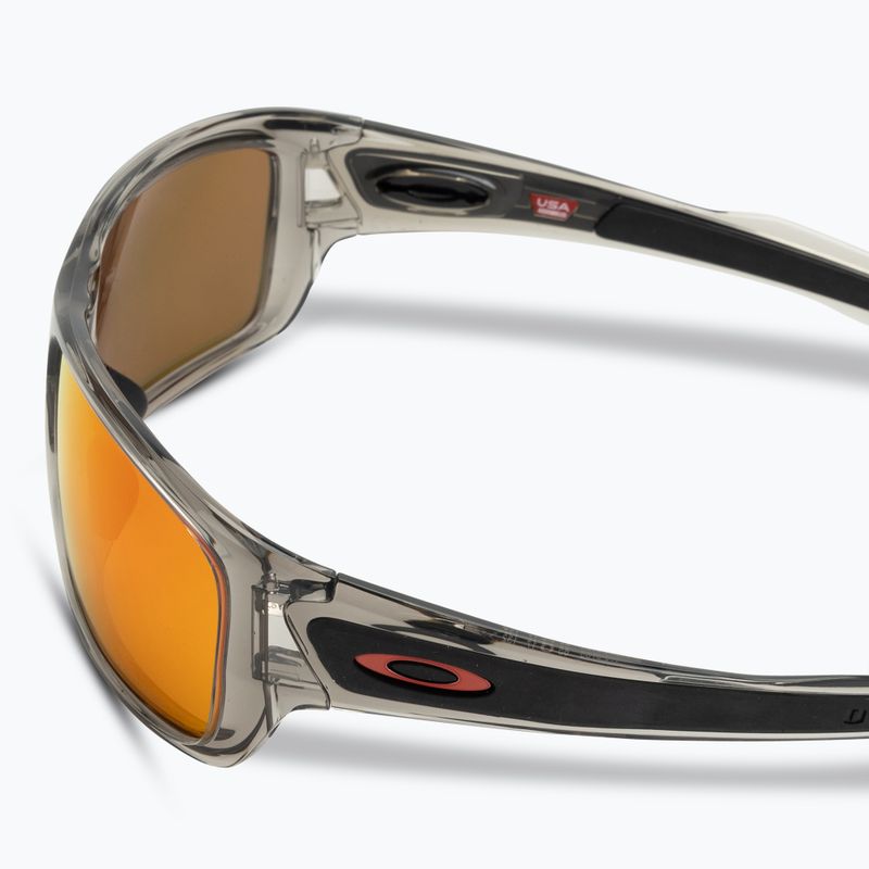 Occhiali da sole Oakley Turbine grey ink/prizm ruby polarizzati 4