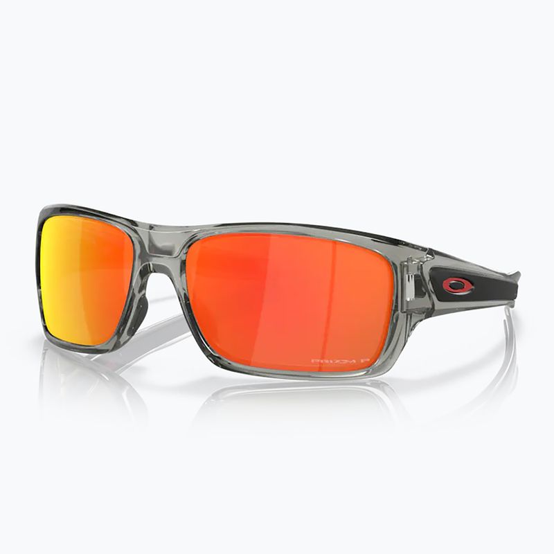 Occhiali da sole Oakley Turbine grey ink/prizm ruby polarizzati 6