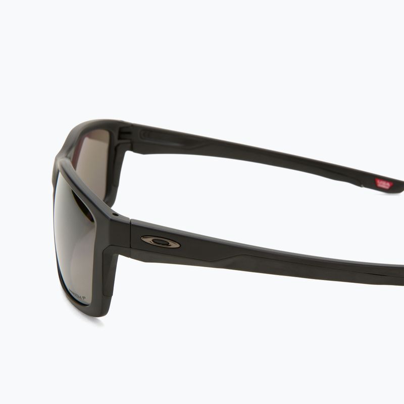 Occhiali da sole polarizzati Oakley Mainlink XL nero opaco/primo nero 4