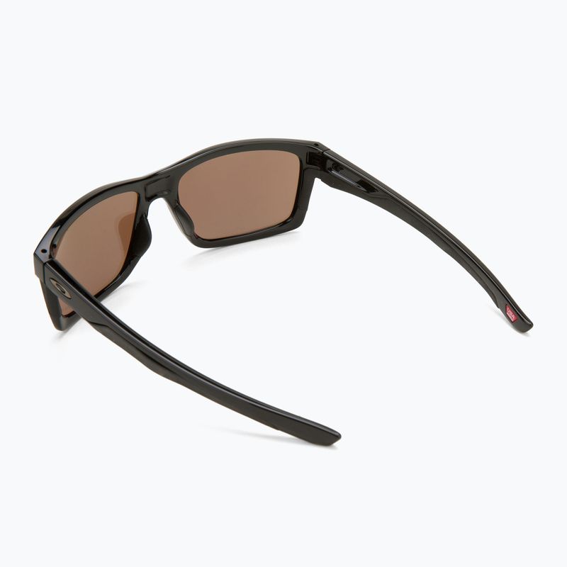 Occhiali da sole Oakley Mainlink XL nero lucido/prizm deep water polarizzati 2