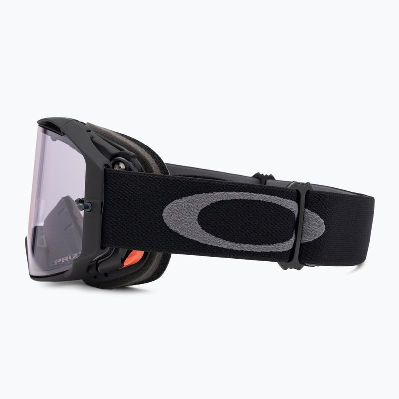 Occhiali da ciclismo Oakley Airbrake MTB nero canna di fucile/prizm a bassa luminosità 4