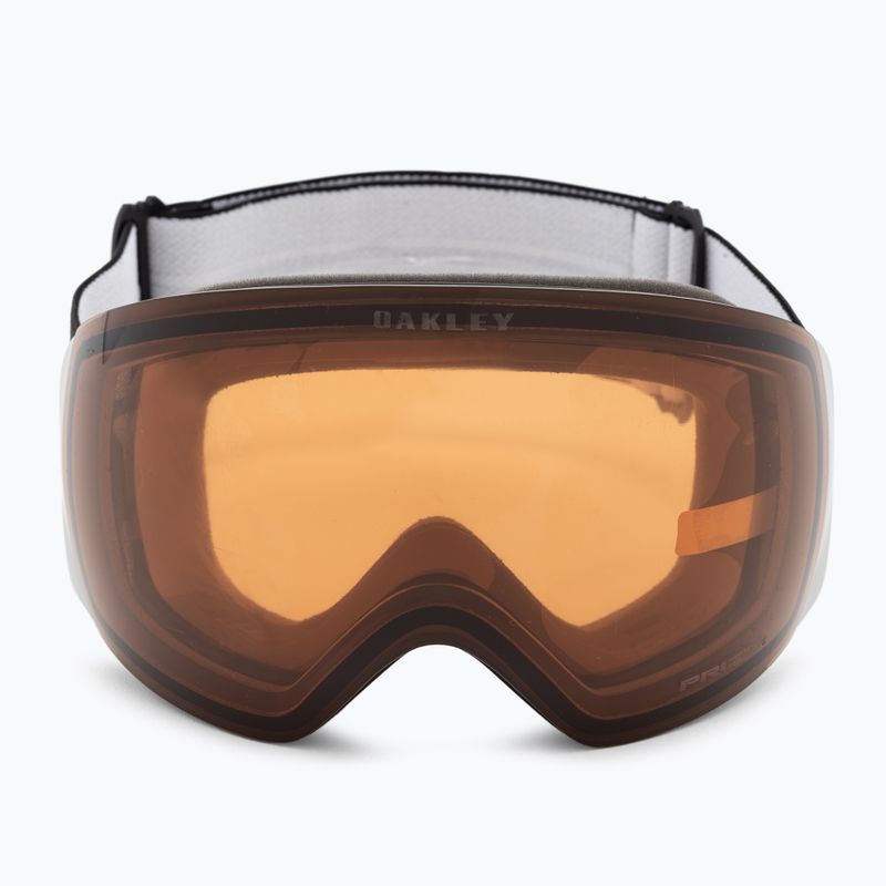 Occhiali da sci Oakley Flight Deck L nero opaco/prizmachiave persimmon 2