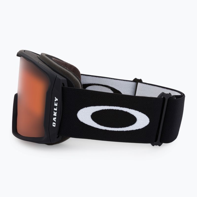 Occhiali da sci Oakley Line Miner L nero opaco/prizm snow persimmon 4