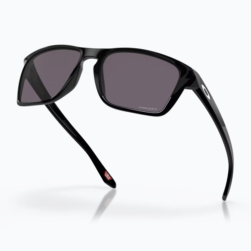 Occhiali da sole Oakley Sylas nero lucido/grigio prismatico 4