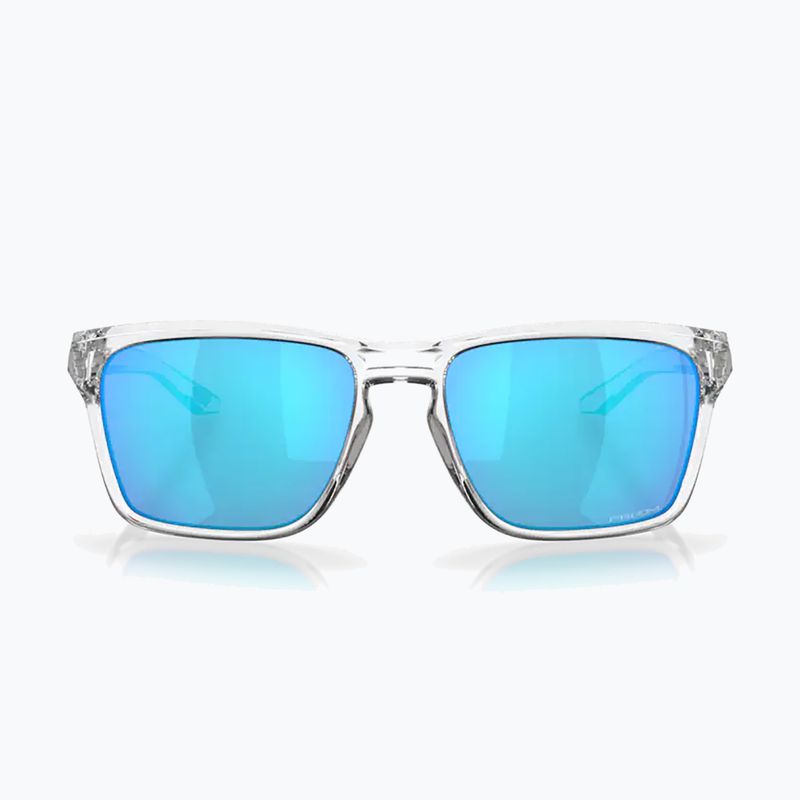 Occhiali da sole Oakley Sylas lucidati in zaffiro trasparente/prismatico 7