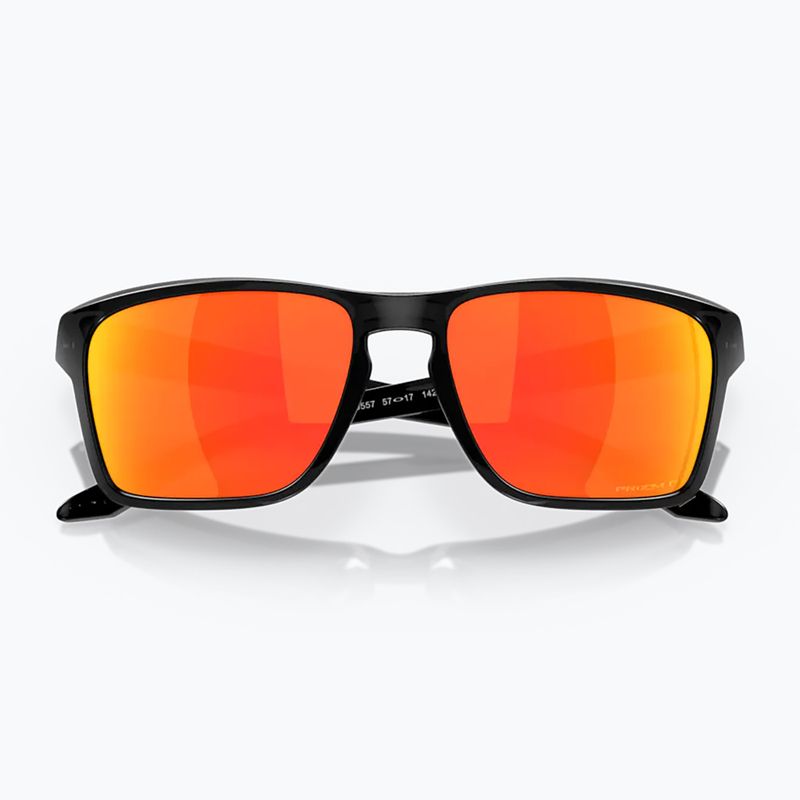 Occhiali da sole polarizzati Oakley Sylas black ink/prizm ruby 10