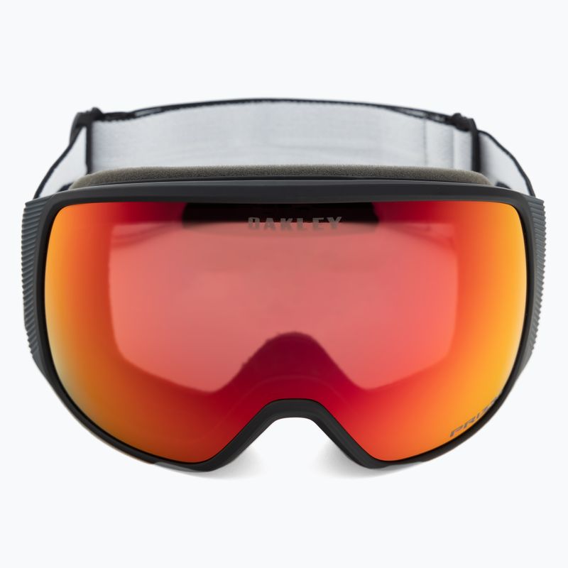 Oakley Flight Tracker L nero opaco/prizm snow torch iridium occhiali da sci 2