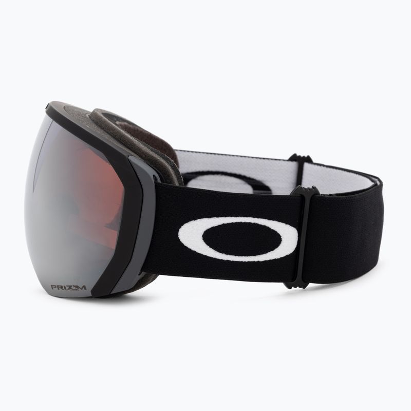 Oakley Flight Path L nero opaco/prizm snow black iridium occhiali da sci 4