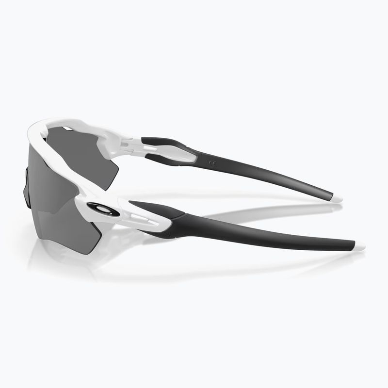 Occhiali da sole polarizzati Oakley Radar EV Path bianco lucido/nero prizm 3