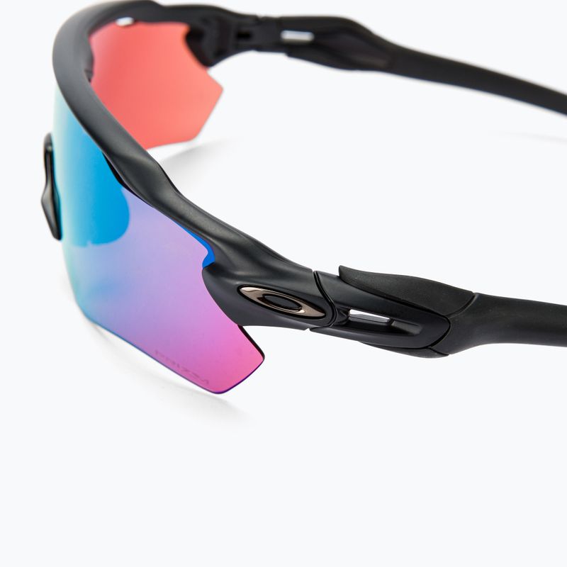 Occhiali da sole Oakley Radar EV Path prizm snow sapphire/nero opaco 4