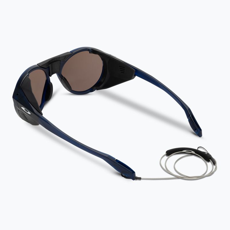 Occhiali da sole polarizzati Oakley Clifden matte trans blue/prizm deep water 2