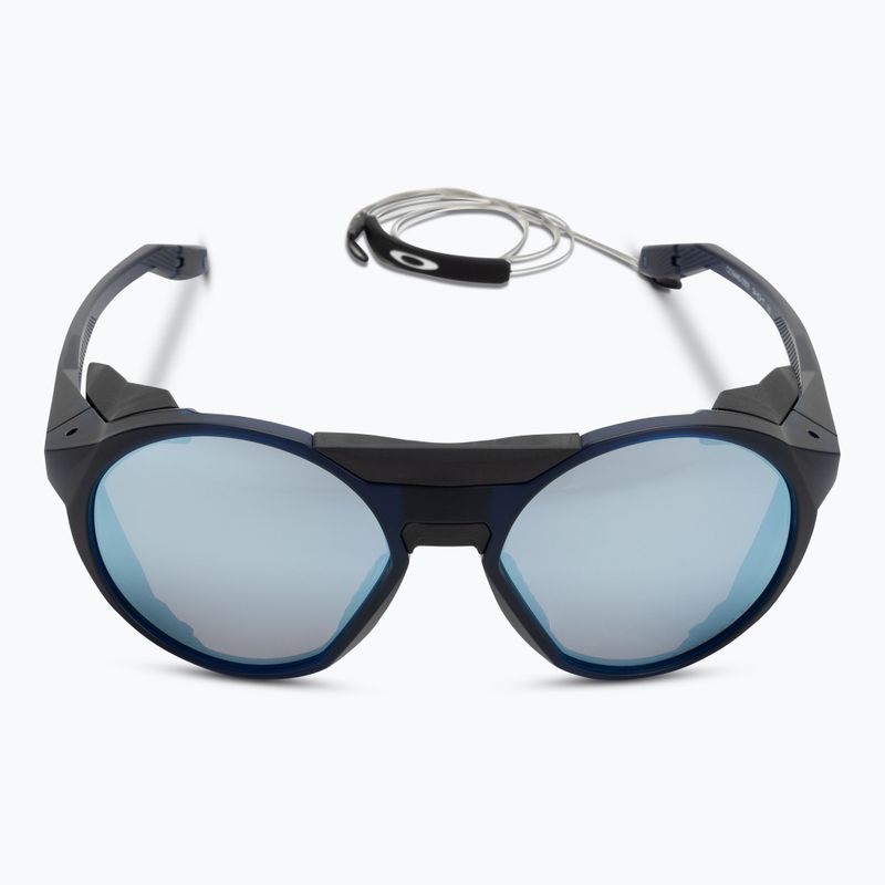 Occhiali da sole polarizzati Oakley Clifden matte trans blue/prizm deep water 3